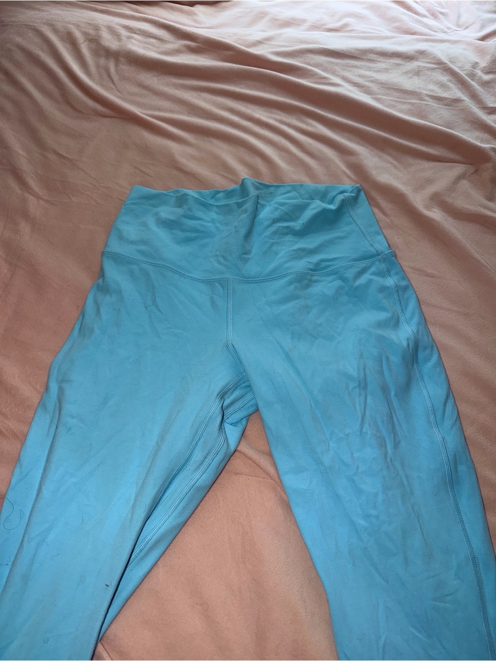 lululemon athletica Girls' Sky Blue High-Waist Leggings